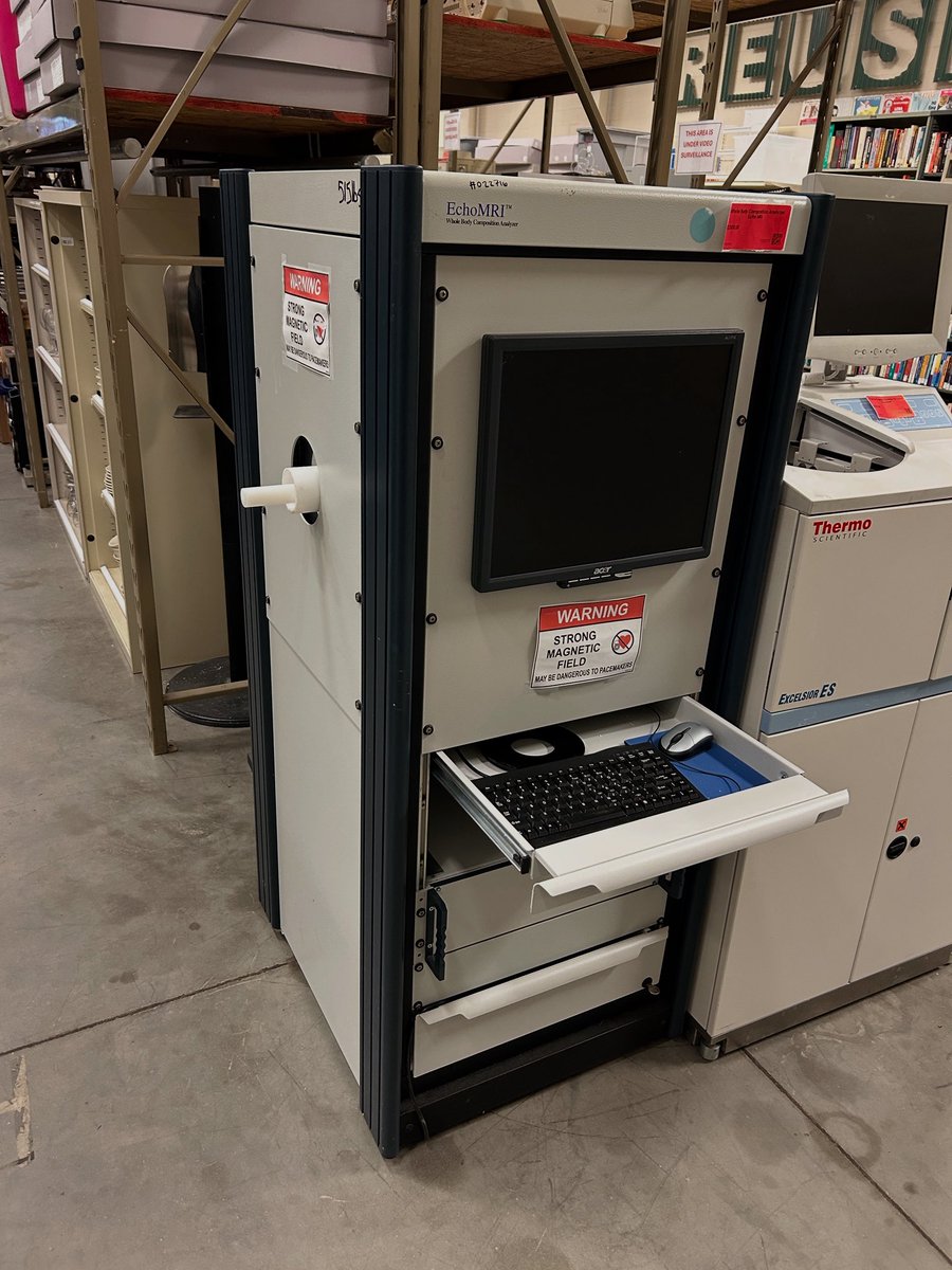 MSU Surplus Store (@msu_surplus) on Twitter photo It is Friday and the store is open until 3:30pm! Need to take an MRI of a mouse or other small animal? The EchoMRI Whole Body Composition Analyzer is available in-store for $2,000. It is Friday and the store is open until 3:30pm! Need to take an MRI of a mouse or other small animal? The EchoMRI Whole Body Composition Analyzer is available in-store for $2,000.
