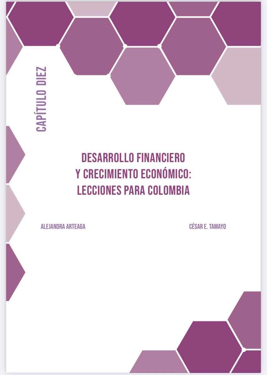 Cesar E. Tamayo (@cesaretamayo) on Twitter photo Con Alejandra Arteaga escribimos para <a href="/Asobancaria/">Asobancaria Colombia</a> sobre crédito y crecimiento en Colombia.
Nuestros mensajes:
1. El país se ve rezagado frente a sus pares en acceso al crédito
2. El crédito ha contribuido al crecimiento
3. Aún podemos ganar mucho si avanzamos en este frente. Con Alejandra Arteaga escribimos para <a href="/Asobancaria/">Asobancaria Colombia</a> sobre crédito y crecimiento en Colombia.
Nuestros mensajes:
1. El país se ve rezagado frente a sus pares en acceso al crédito
2. El crédito ha contribuido al crecimiento
3. Aún podemos ganar mucho si avanzamos en este frente.