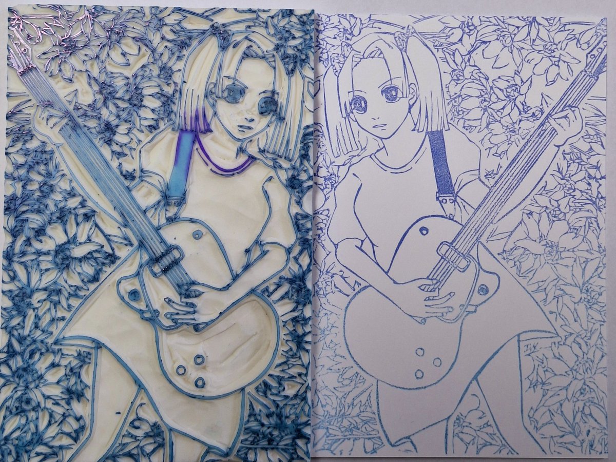 ジークママ@消しはん作品集 狂気の沙汰3 制作中 tweet media