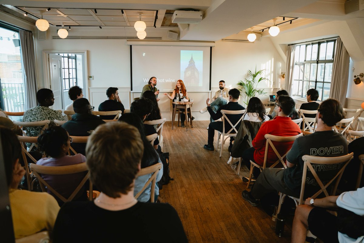 🇬🇧 Huge thanks to everyone who joined us in London for Work that Wins—a panel with <a href="/nickclement/">Clem</a> and <a href="/hxmzaehsan/">Hamza Ehsan</a> on how to build templates that sell and stand out
