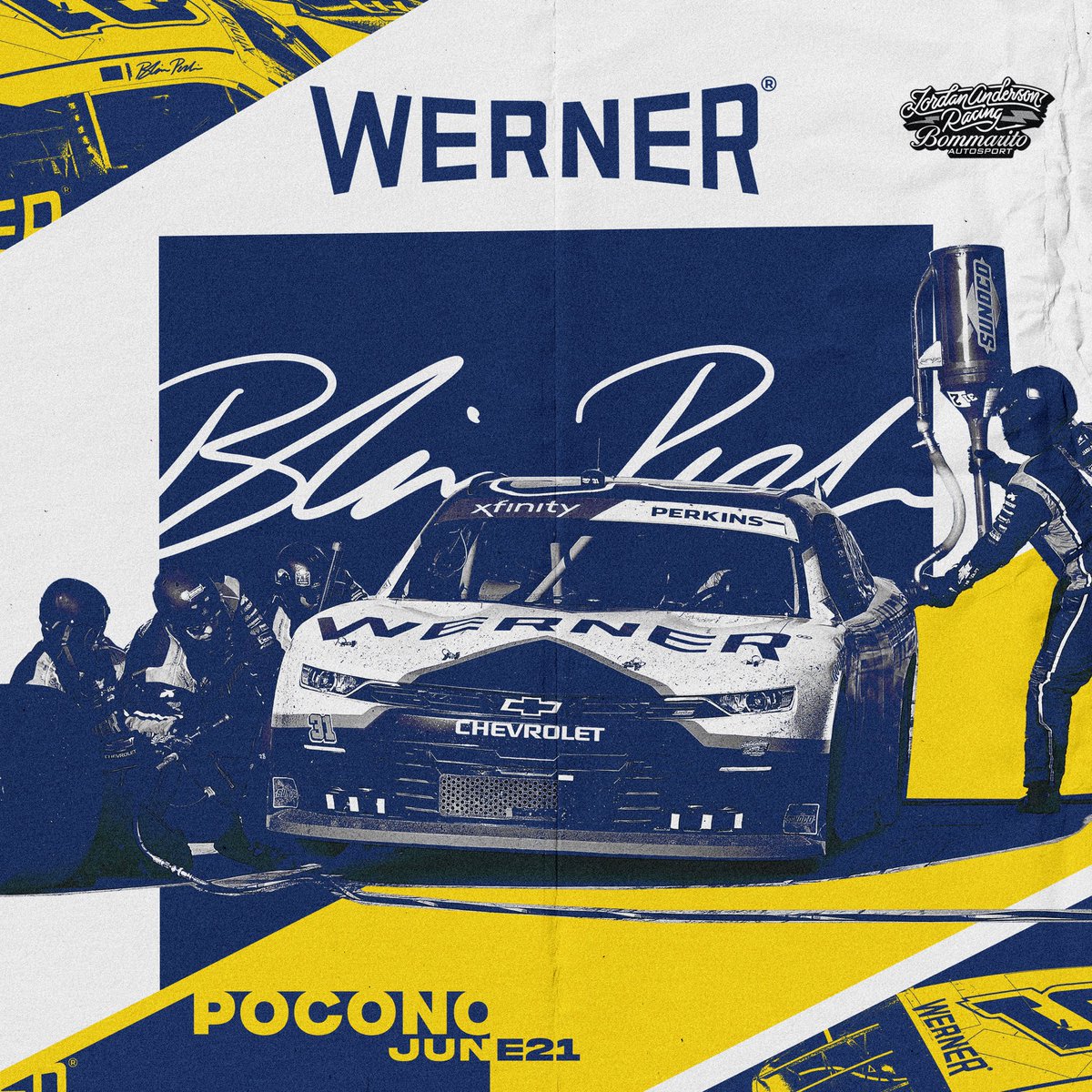 Jordan Anderson Racing Bommarito Autosport (@jarnascar) on Twitter photo Two sharp looks headed for the Tricky Triangle ๐๐
<a href="/VolpiFoods/">Volpi Foods</a> | <a href="/One_Werner/">Werner Enterprises</a> Two sharp looks headed for the Tricky Triangle ๐๐
<a href="/VolpiFoods/">Volpi Foods</a> | <a href="/One_Werner/">Werner Enterprises</a>