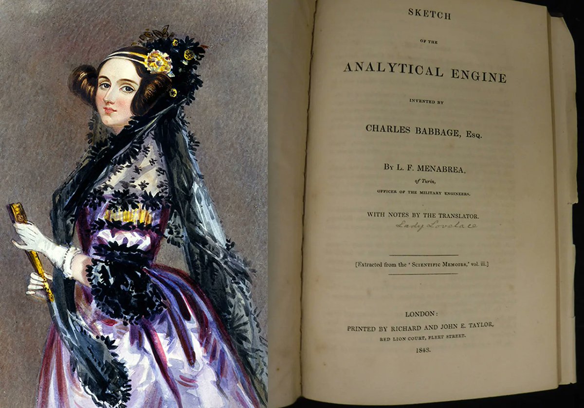 hubchrona's tweet image. "Can math be poetic? Ada Lovelace thought so! 🌟 She envisioned computers beyond numbers in the 1800s! Learn about her genius! 🔗
youtube.com/watch?v=wIi8nS…
#FirstProgrammer #TechHistory #VisionaryWomen