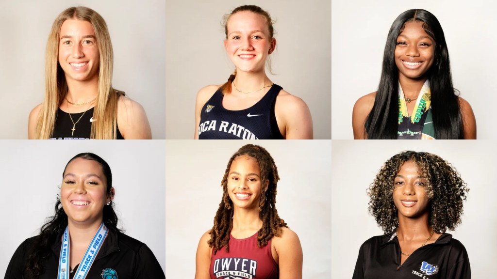 Palm Beach 4A-3A girls track and field first team, second team, honorable mention and coach of the year trib.al/6tUhZ0f