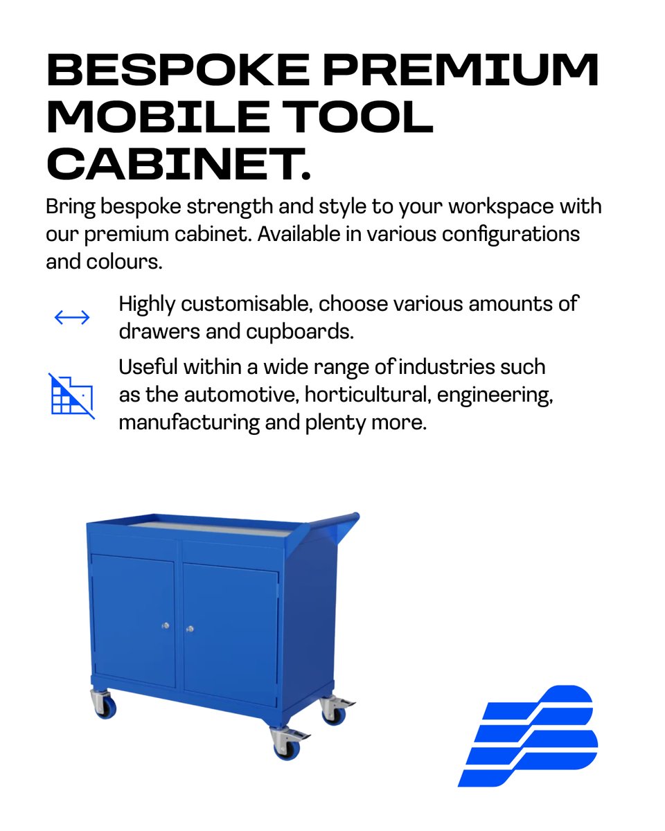 bench_master's tweet image. The right trolley makes all the difference.

From garages and workshops to labs and warehouses, our tool trolley range is built to keep your tools organised, secure, and always within reach.

🔗 Explore the full range: benchmaster.uk/products/troll…

#ToolTrolleys #WorkshopEssentials