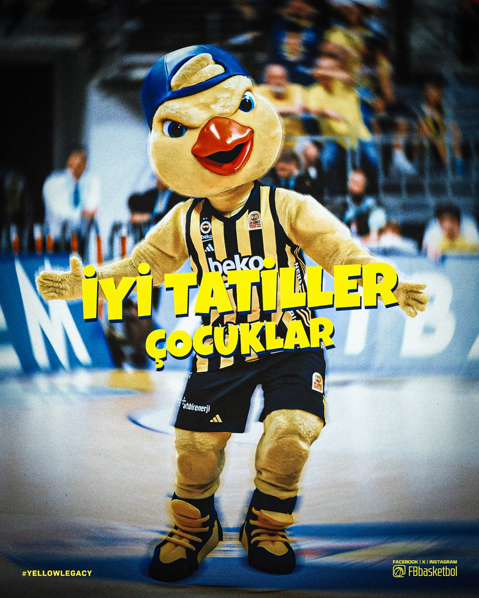 Yellow (@yellowthecanary) on Twitter photo Uzuun bir eğitim-öğretim dönemini geride bırakan tüm minik dostlarıma kocaman tebrikler! 👏
İyi tatiller çocuklar! 💛💙🙏
#Yellow <a href="/FBBasketbol/">Fenerbahçe Beko</a> Uzuun bir eğitim-öğretim dönemini geride bırakan tüm minik dostlarıma kocaman tebrikler! 👏
İyi tatiller çocuklar! 💛💙🙏
#Yellow <a href="/FBBasketbol/">Fenerbahçe Beko</a>