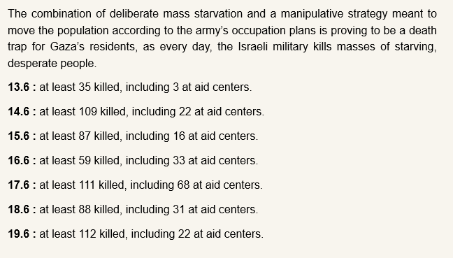 JJensehaugen's tweet image. B&apos;Tselem reminds us of what Israel is doing in Gaza while attention is on the war with Iran: