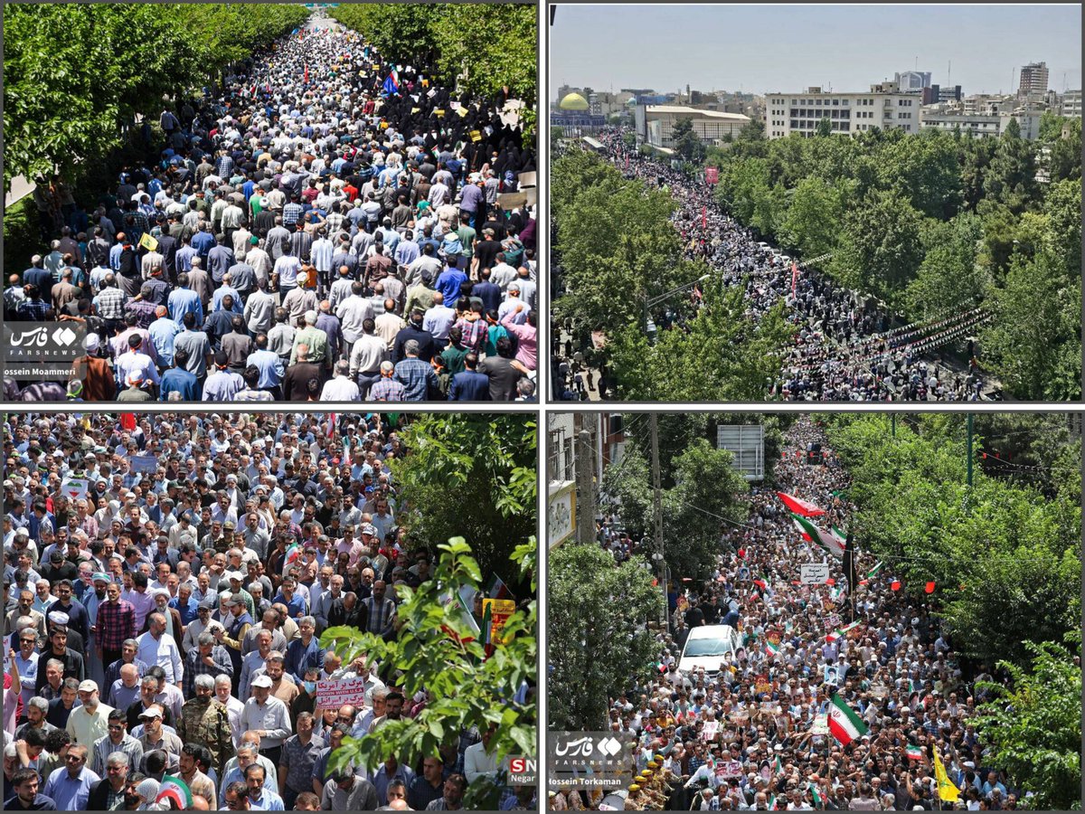 این فقط یه نماز جمعه و راهپیمایی نبود 
این سوخت اصلی موشک‌های ایران به قلب اسرائیل بود