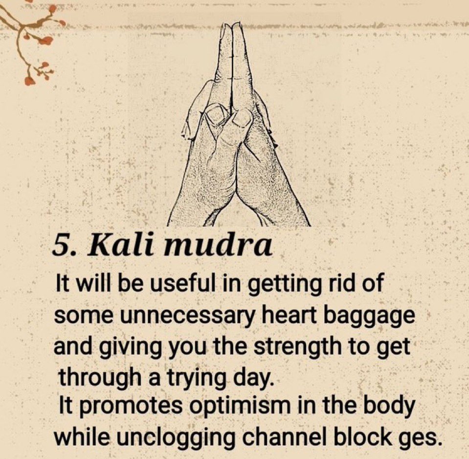 5. Kali mudra