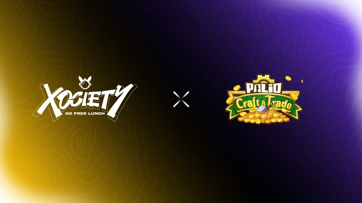🎮 𝐏𝐚𝐥𝐢𝐨 𝐱 𝐗𝐎𝐂𝐈𝐄𝐓𝐘 🤝 
We’re proud to join forces with <a href="/xocietyofficial/">XOCIETY</a> , the cyberpunk shooter-RPG redefining player ownership and game economies on <a href="/SuiNetwork/">Sui</a> . 

🔫🌐 As XOCIETY gears up for its TGE and launch on Suiplay OX1, we’re exploring how emotional AI and