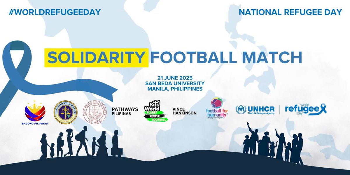 FFHMedia's tweet image. On #NationalRefugeeDay, we stand in solidarity with refugees worldwide.
Every young person deserves the right to play, to feel safe, and to dream. ⚽
🎥 Founder Chris Thomas shared a message from Sweden.
🎤 Vince spoke on the ground on humanitarianism & advocacy.