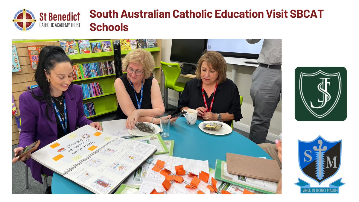 St Benedict Catholic Academy Trust (@sbcatrust) on Twitter photo A huge thank you to <a href="/StMichaels_SE16/">St Michael's Catholic College</a> and <a href="/StJosephsCatho4/">St. Joseph's Catholic Primary</a> for so warmly hosting our visitors from Catholic Education South Australia. A huge thank you to <a href="/StMichaels_SE16/">St Michael's Catholic College</a> and <a href="/StJosephsCatho4/">St. Joseph's Catholic Primary</a> for so warmly hosting our visitors from Catholic Education South Australia.