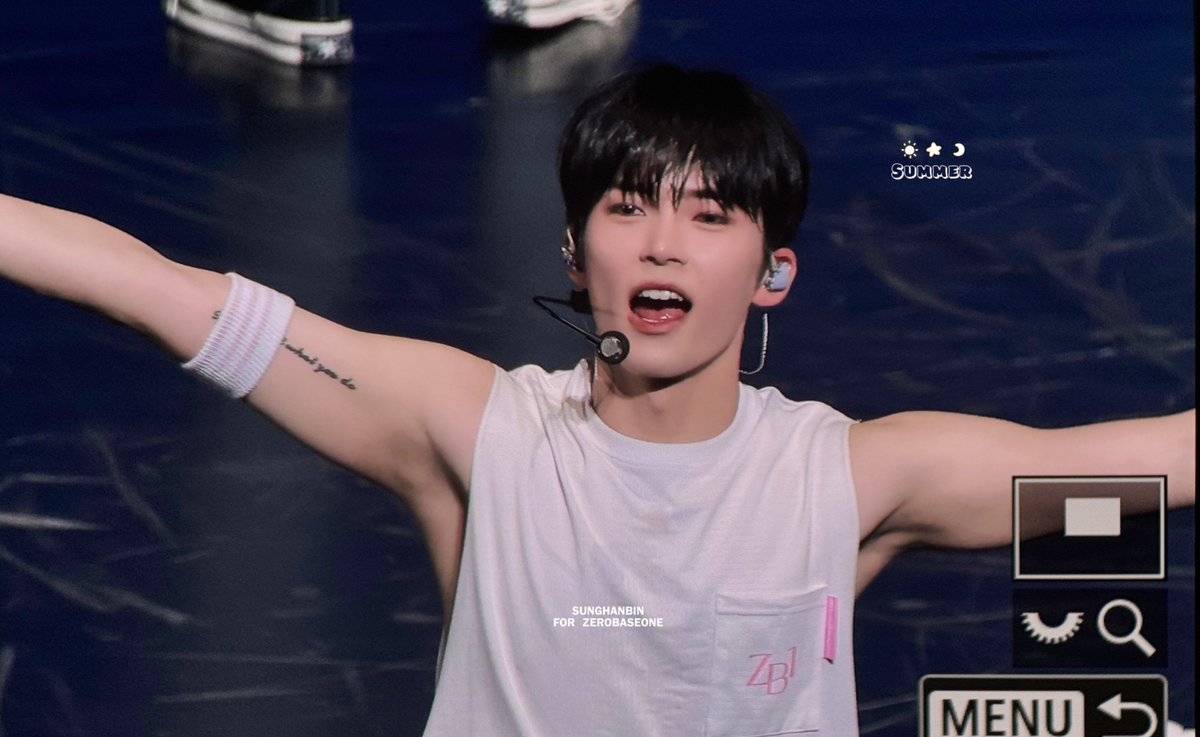 Sung Hanbin #성한빈 #ZEROBASEONE #ZB1 #armpit
