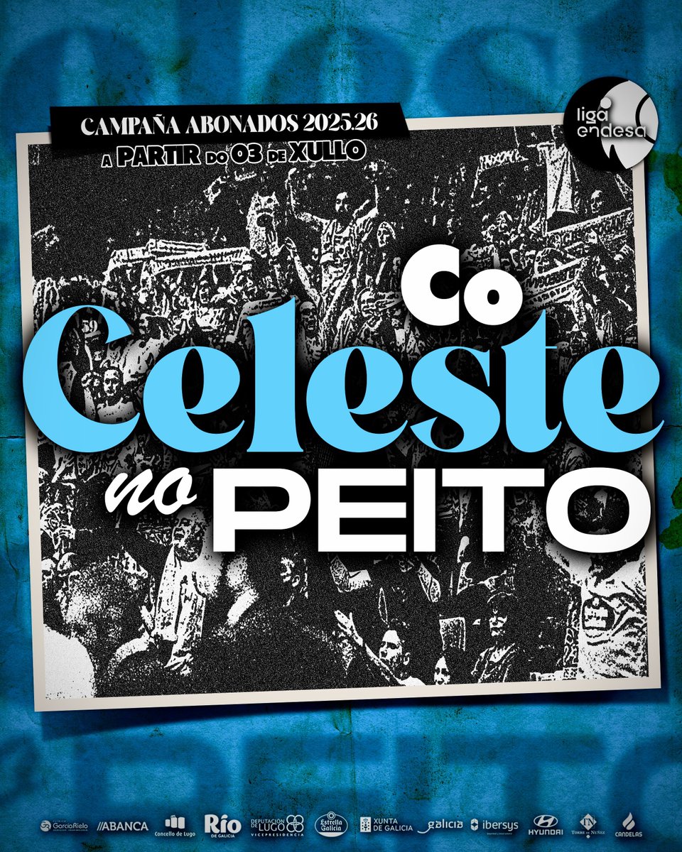 🌍 Para seguir levándoo con orgullo polo mundo enteiro, precisaremos de todos e cada un dos breoganistas! 🩵

📅 Desde o 3 de xullo, en cbbreogan.com

#ForzaBreo