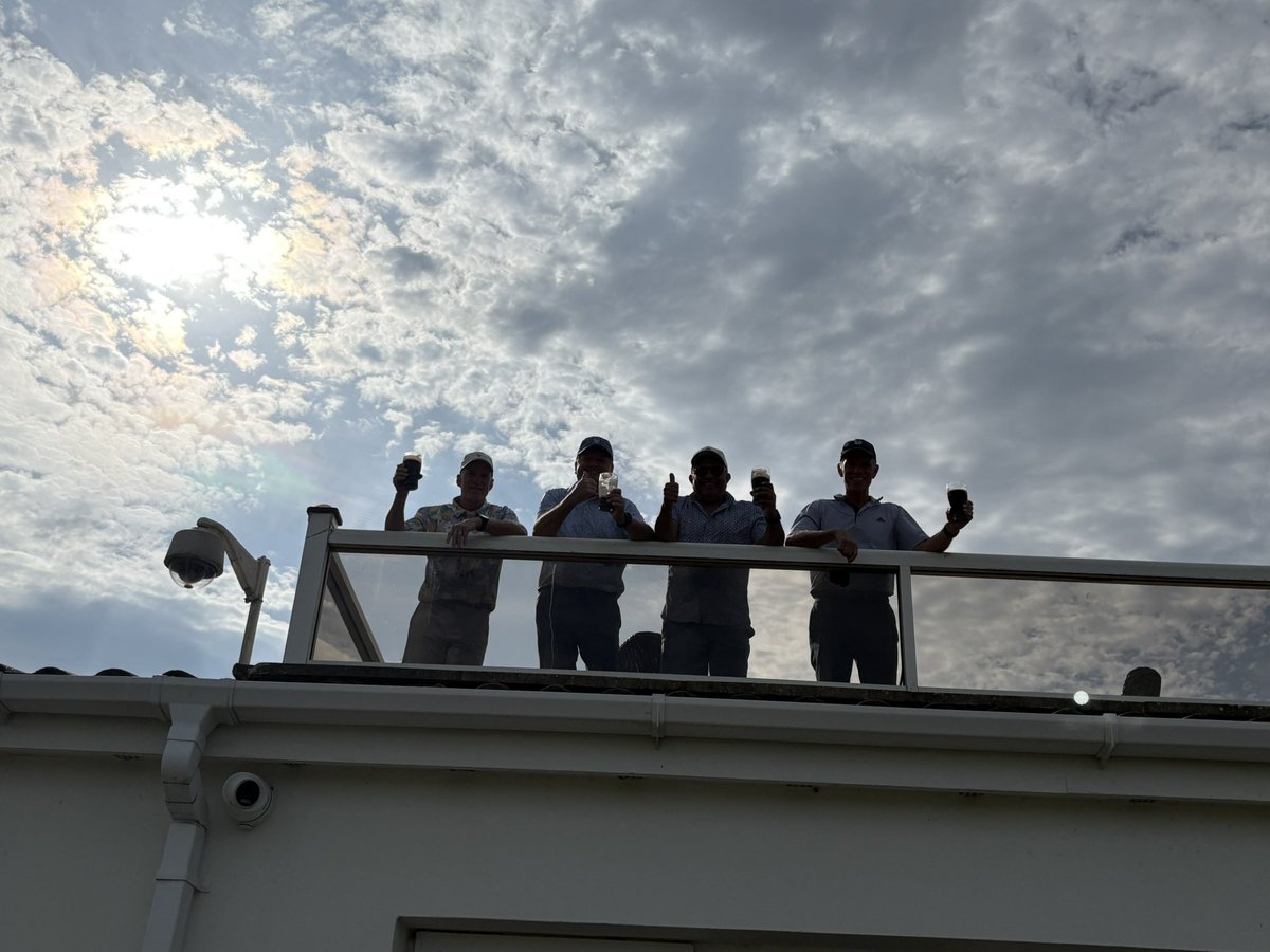 Day 5 - <a href="/CastlerockGC/">Castlerock Golf Club</a> was sunny skies and a good brisk wind. Really fun golf course with several world class holes! Fantastic course with great hospitality! <a href="/nigolftours/">NI Golf Tours</a> <a href="/LinksNation/">LinksNation</a> <a href="/MattGinella/">Matt Ginella</a>