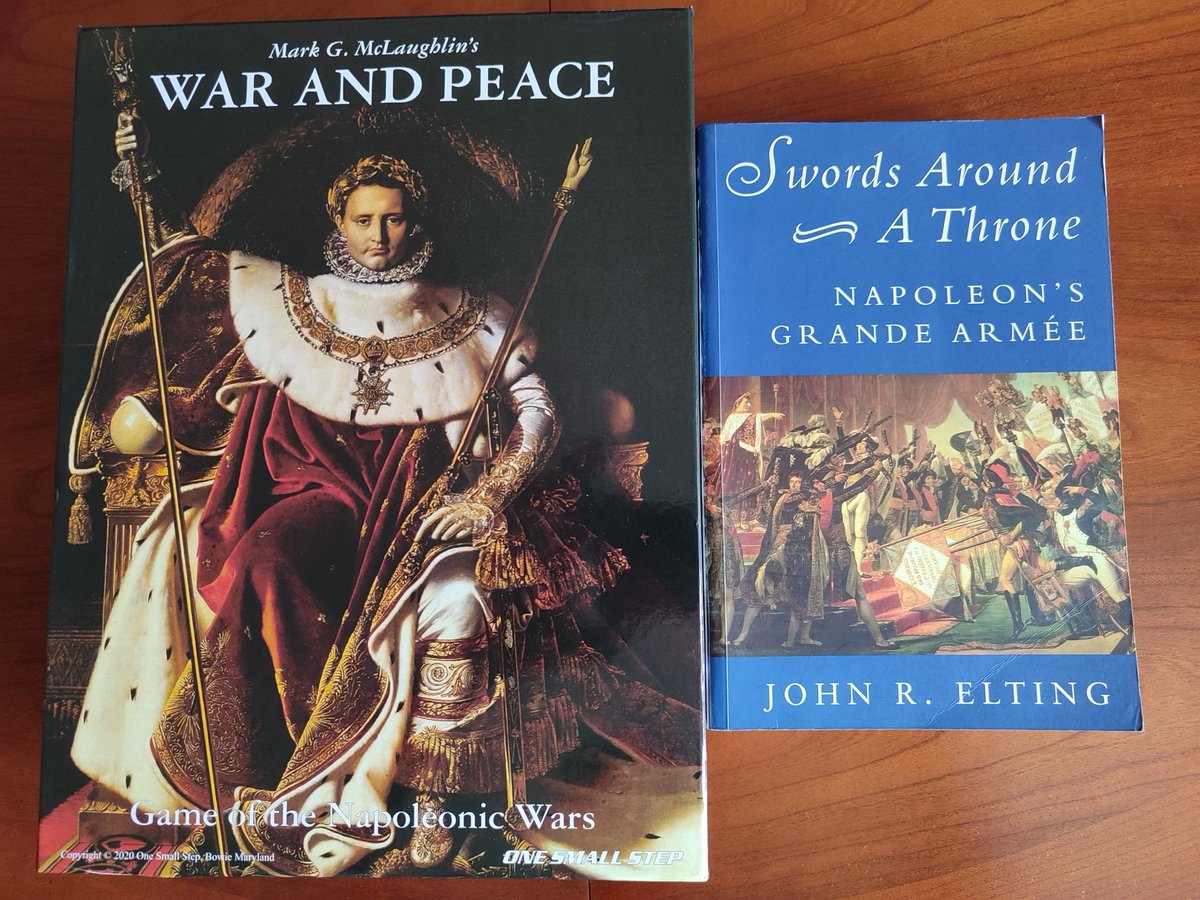 Un libro, un wargame.
Otro de mis libros de cabecera de la época napoleónica y un gran clásico de los wargames.
<a href="/PALAFOXZGZ/">PALAFOX</a>