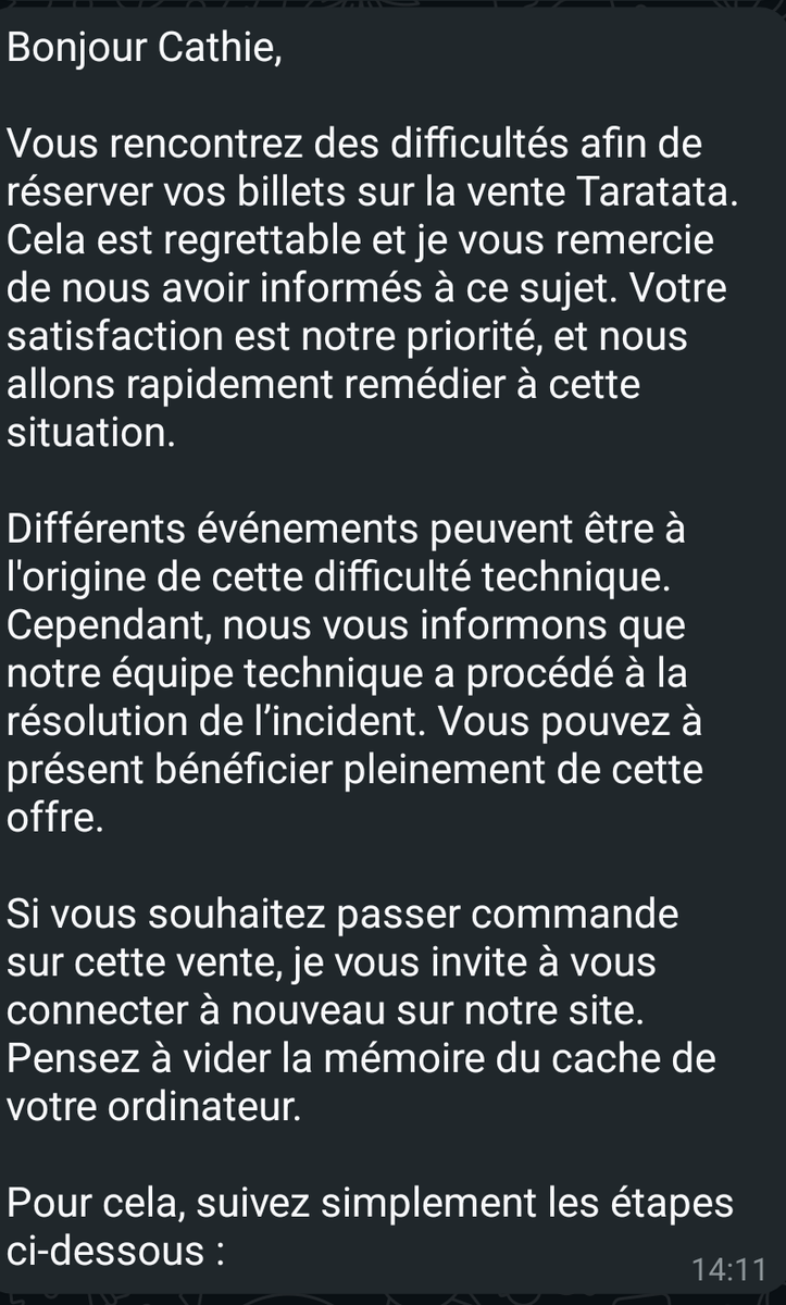 vinz262002's tweet photo. @Veepee_Fr je n'aime pas afficher en public mes soucis, mais la solution que vous me proposez pour la vente Taratata ratée à cause de votre lien foireux est ridicule... Un message sans lien ni solution !!! On gère ça en DM?! https://t.co/LhaZvYQVGT