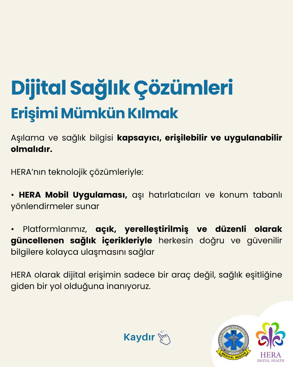 🟣 Sağlık bir haktır — ayrıcalık değil.

Bu #DünyaMültecilerGünü’nde, mülteci kadınlar ve çocuklarla dayanışmayı dijital çözümlerle eyleme dönüştürüyoruz.

instagram.com/p/DLH0oX_o6q3/…