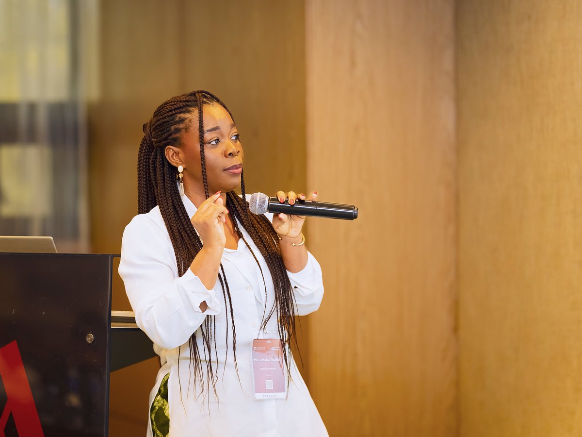 The Education Collaborative at Ashesi (@edu_collaborate) on Twitter photo "We want our students to see themselves as capable of coming up with ideas and executing them with confidence." Ms. Jessica Boifio, Associate Director, <a href="/AshesiEntCenter/">Ashesi Center for Entrepreneurship</a>. #JC2025 #EduCollab2025 "We want our students to see themselves as capable of coming up with ideas and executing them with confidence." Ms. Jessica Boifio, Associate Director, <a href="/AshesiEntCenter/">Ashesi Center for Entrepreneurship</a>. #JC2025 #EduCollab2025