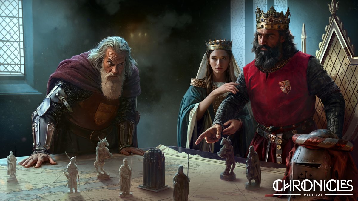 Chronicles1313's tweet image. Your desk deserves a glow-up - medieval style. ⚔️
We’ve got 3 Chronicles: Medieval wallpapers to power up your workspace, office, or battle station.
Let us know which one claims your desktop throne! 👑