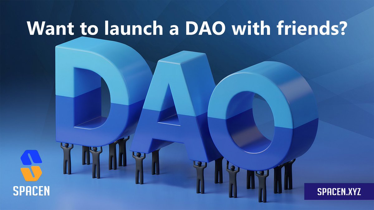 ⛓️ Want to launch a DAO with friends?

🛰 #SpaceN lets you build self-governed #NFT DAOs with custom entry rules, token-gated clubs &amp; even NFT sales.

👑Start your empire. $SN