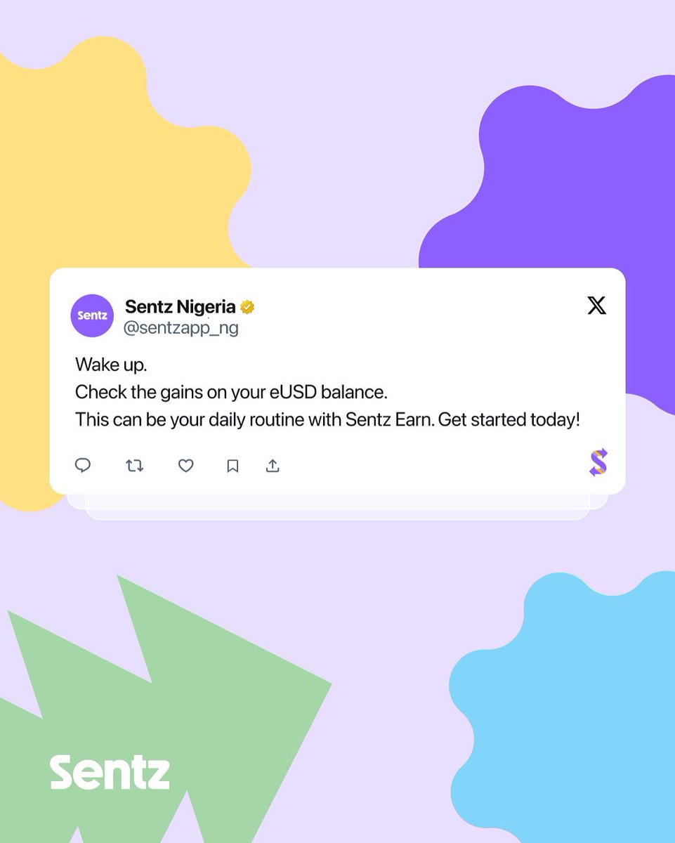 sentzapp_ng's tweet photo. Users who've opted in to Earn are opening their app to rewards DAILY💰

What about you?👀

Download the Sentz app and opt into Earn to get started! 

#SentzEarn #Sentz https://t.co/nJWYcD3J0n