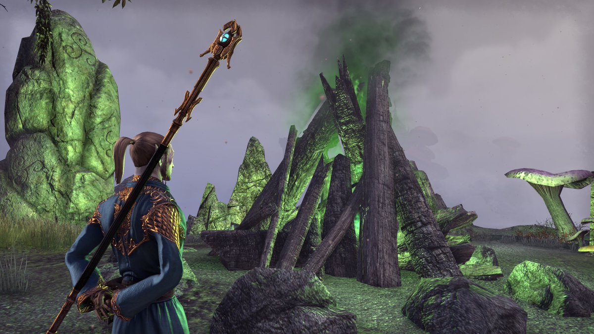 Tussler lit the warning fires outside Dhalmora and warned Davon's Watch.

#ElderScrollsOnline #ESO