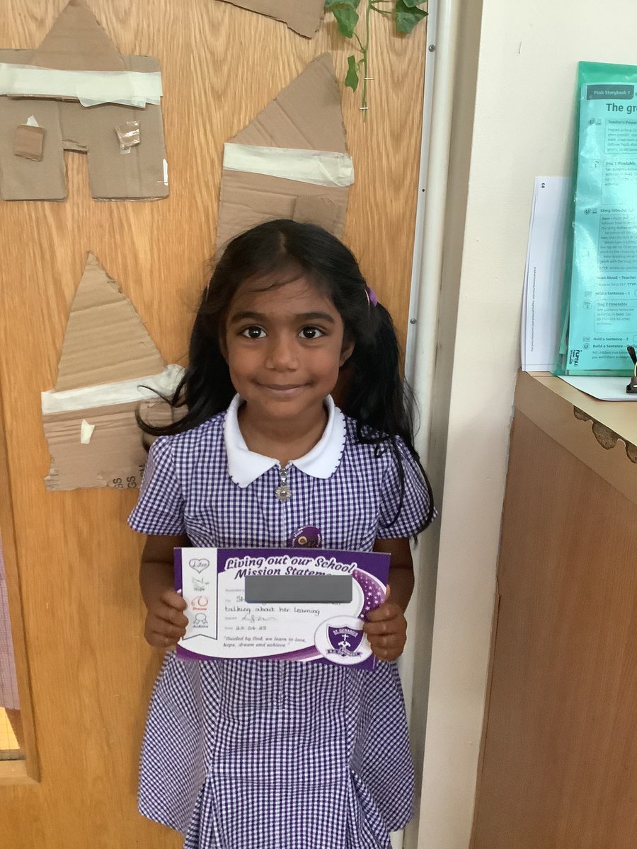 Well done to our wonderful award winners in Class 1 this week! 🌟🌟