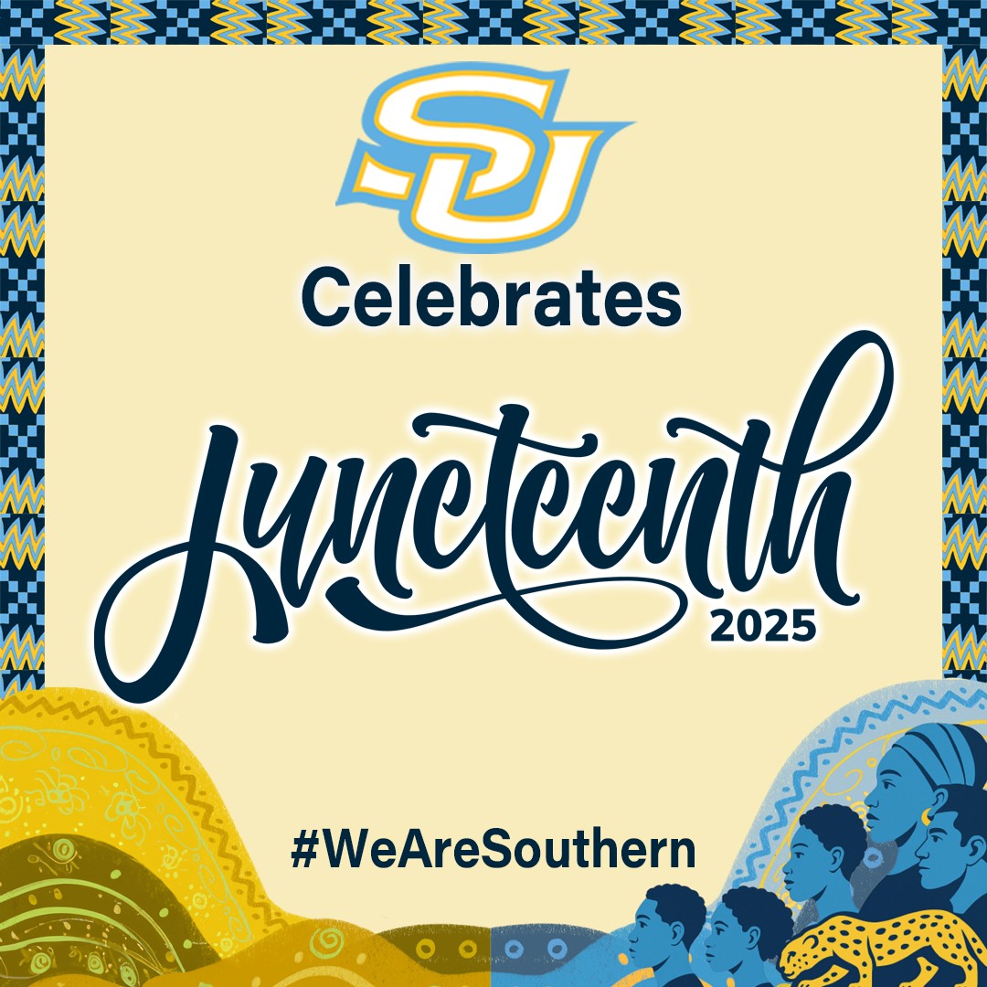 SouthernU_BR's tweet image. Today, all Southern University System campuses are closed in observance of the #Juneteenth holiday. It’s a time to reflect, remember and honor the journey toward freedom.
#WeAreSouthern