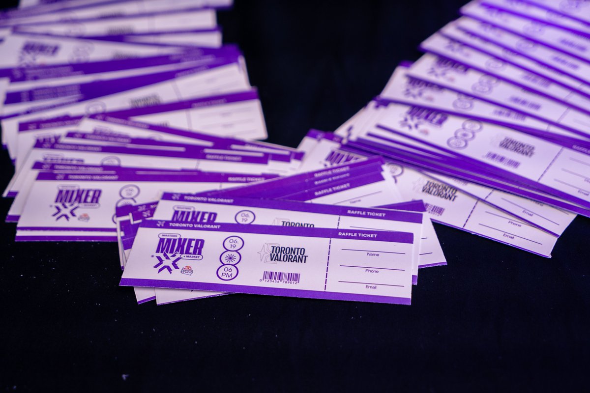 Toronto VALORANT (@torontovalorant) on Twitter photo We're giving away FIVE pairs of #VALORANTMasters tickets for June 21st!
To Enter:
🔔Follow <a href="/TorontoVALORANT/">TorontoVALORANT</a>
♻️Like and Retweet this post
💬Tag a friend to go with
This giveaway is open to EVERYONE! 🎊 We're giving away FIVE pairs of #VALORANTMasters tickets for June 21st!
To Enter:
🔔Follow <a href="/TorontoVALORANT/">TorontoVALORANT</a>
♻️Like and Retweet this post
💬Tag a friend to go with
This giveaway is open to EVERYONE! 🎊