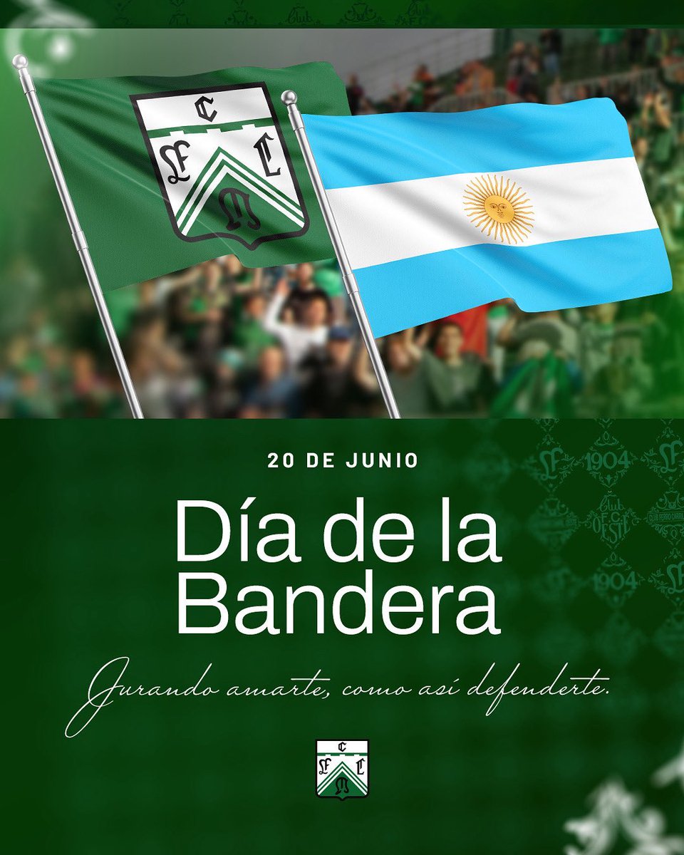 🇦🇷 Hoy recordamos a Manuel Belgrano y celebramos a la bandera que nos une y nos hermana.

💚 ¡Feliz Día de la Bandera, verdolagas!