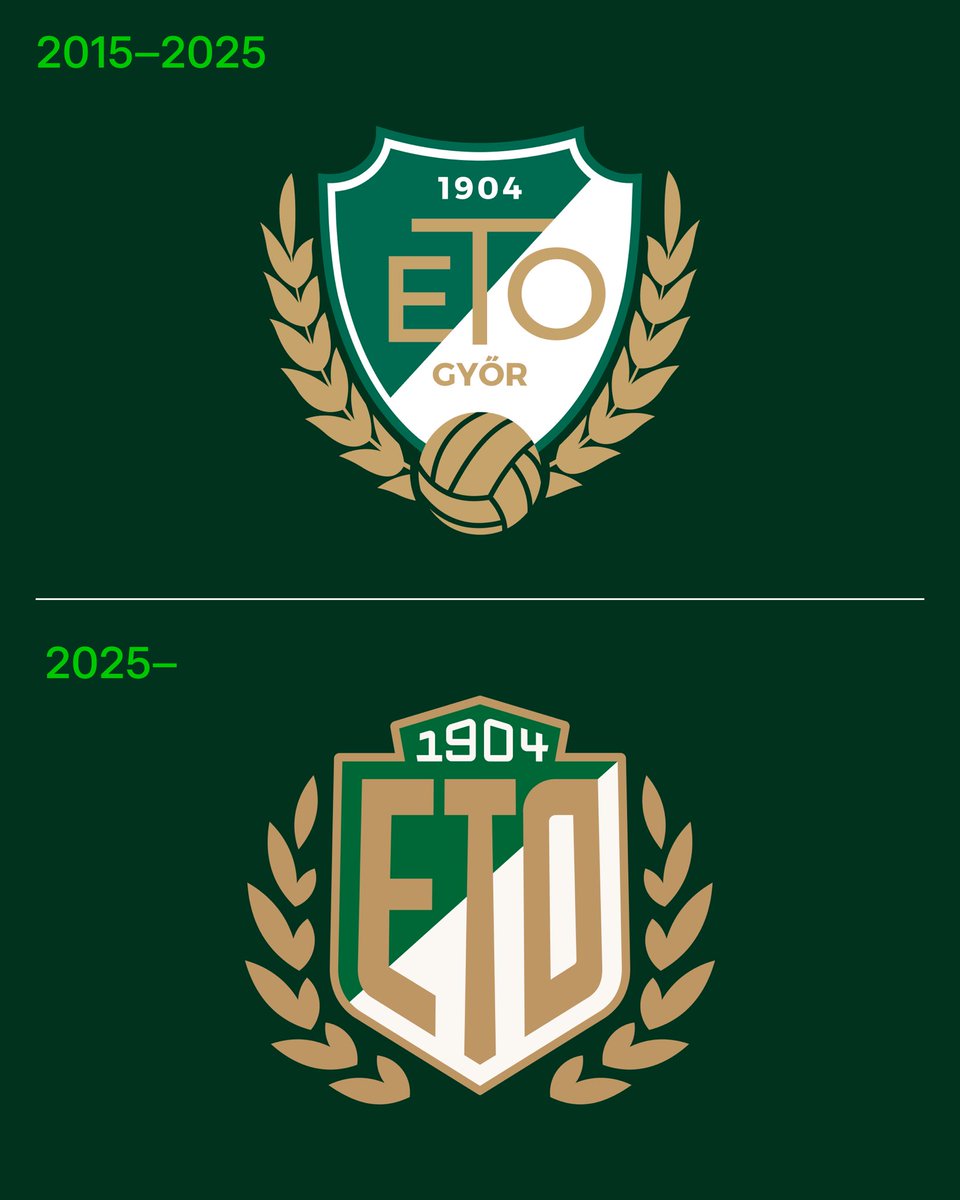 Nomad® (@nomad_studio__) on Twitter photo A new era for ETO
Nomad were approached by Hungarian football club ETO Győr FC to design a new badge that celebrated the club’s return to the top flight and brought its values of Pride, Determination and Unity to life. A new era for ETO
Nomad were approached by Hungarian football club ETO Győr FC to design a new badge that celebrated the club’s return to the top flight and brought its values of Pride, Determination and Unity to life.
