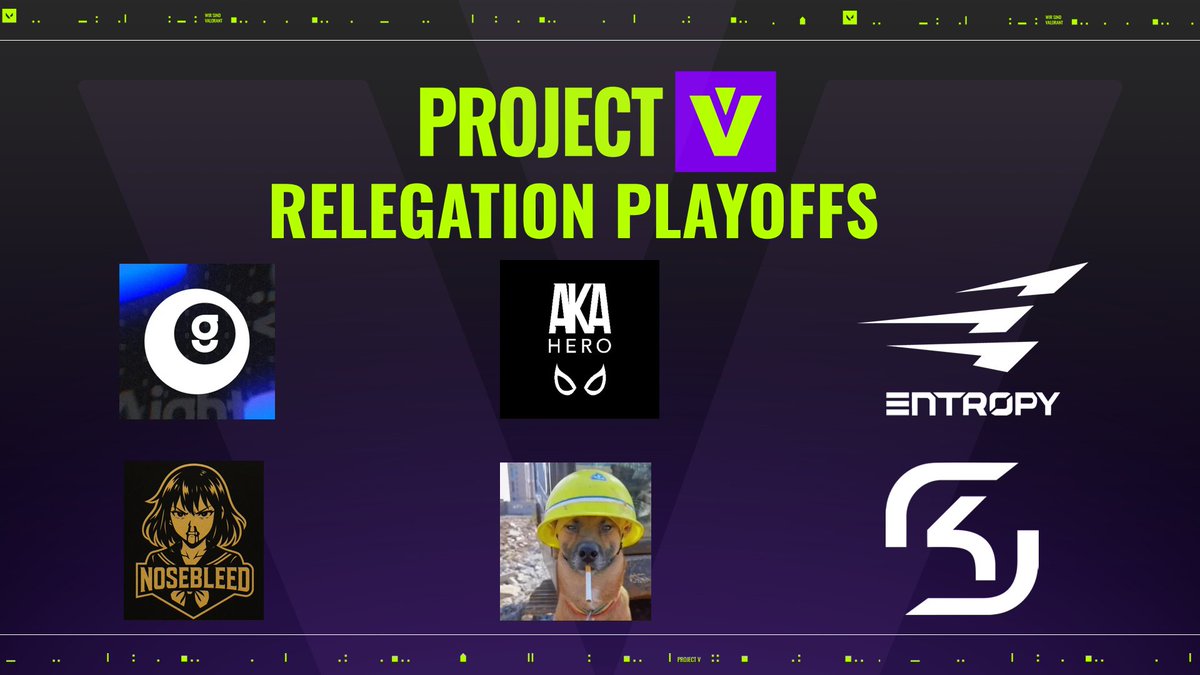 PROJECT V (@projectvgg) on Twitter photo Am Samstag starten die PROJECT V Relegation Playoffs! 💥
6 Teams, ein Ziel: Stage 1 der Relegation!
Nur die Top 2 schaffen den Sprung – und treffen dort nächste Woche auf die zwei besten Premier-Teams.
Der Weg in die <a href="/valleague_dach/">HanseMerkur Challengers DACH</a> beginnt jetzt. Am Samstag starten die PROJECT V Relegation Playoffs! 💥
6 Teams, ein Ziel: Stage 1 der Relegation!
Nur die Top 2 schaffen den Sprung – und treffen dort nächste Woche auf die zwei besten Premier-Teams.
Der Weg in die <a href="/valleague_dach/">HanseMerkur Challengers DACH</a> beginnt jetzt.
