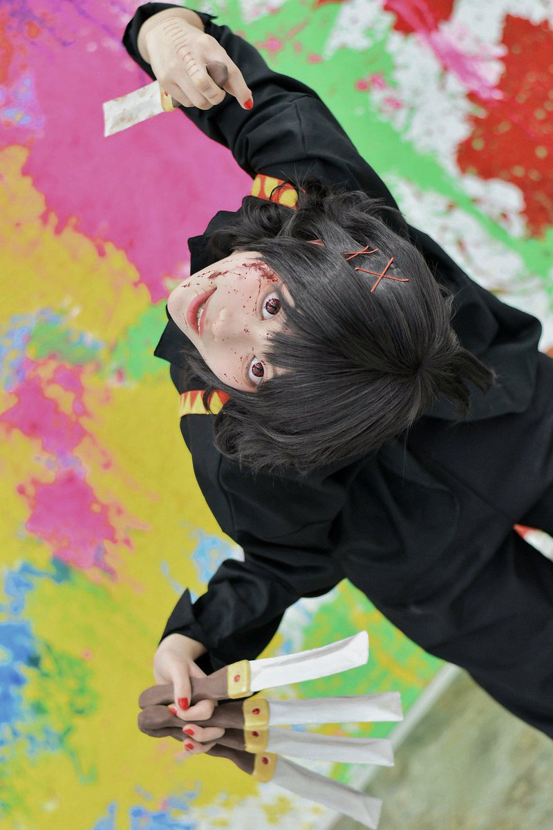 ⚠︎血糊加工⚠︎

も　っ　と　た　の　し　ま　せ　な　い　と　！

.

.

.

.
　　　　　　　東京喰種:re／鈴屋什造
.

.

 #アコスタ池袋