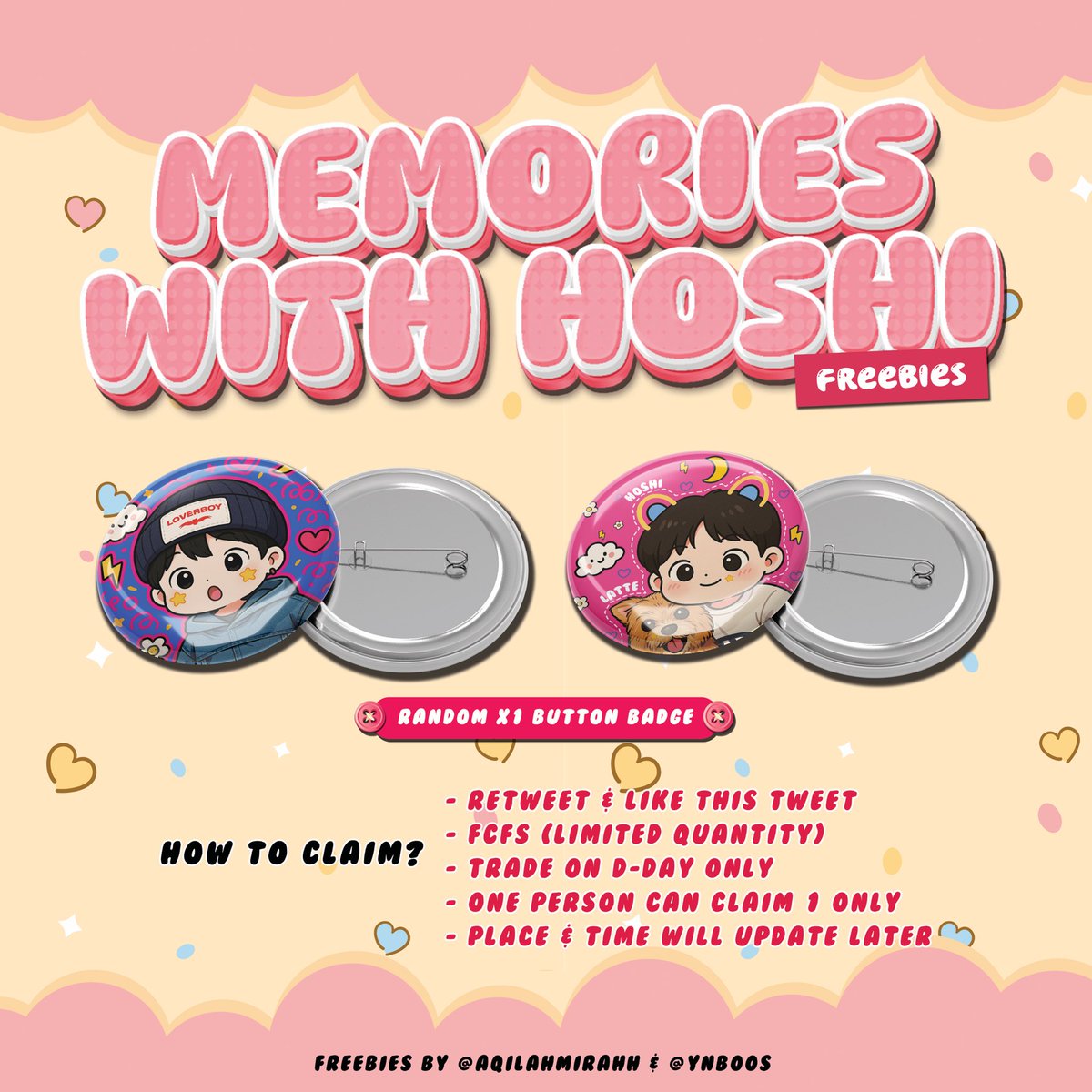 memories with hoshi cupsleeve event⋆. 𐙚 ˚
freebies by <a href="/aqilahmirahh/">겸’s princess⋆. 𐙚 ˚</a> &amp; <a href="/ynboos/">farah</a> ミ★

🗓️ 22 june 2025 (sunday)

location will be updated on the d-day!

☁️ fcfs (very limited quantity)
☁️ trade on d-day only!
☁️ just say hi to claim the freebies

#29MemoriesWithKSY ᯓ★