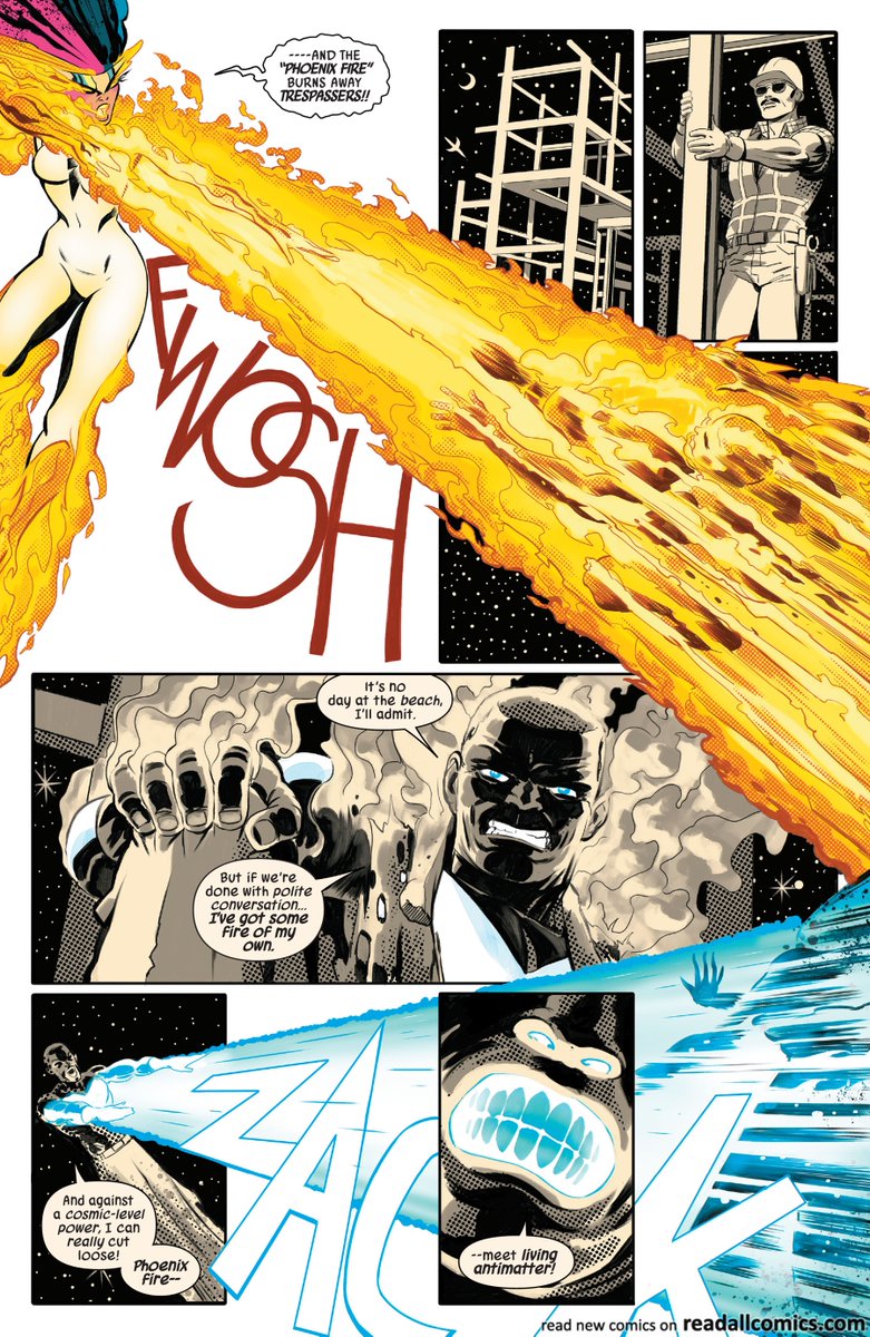 SuperSylar8's tweet image. Blue Marvel..Survives a blast from Phoenix..