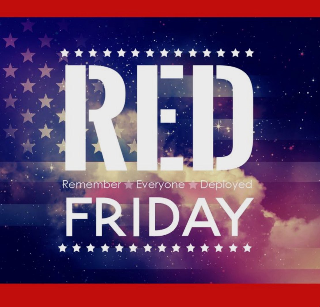 🇺🇸Patriots🇺🇸

Happy RED Friday! ❤️ 

On this proud day, we honor our brave service members with unwavering support and gratitude. Wear red, stand tall, and let’s salute the heroes who defend our freedom! 🇺🇸🙌 

Have a wonderful and blessed Friday!