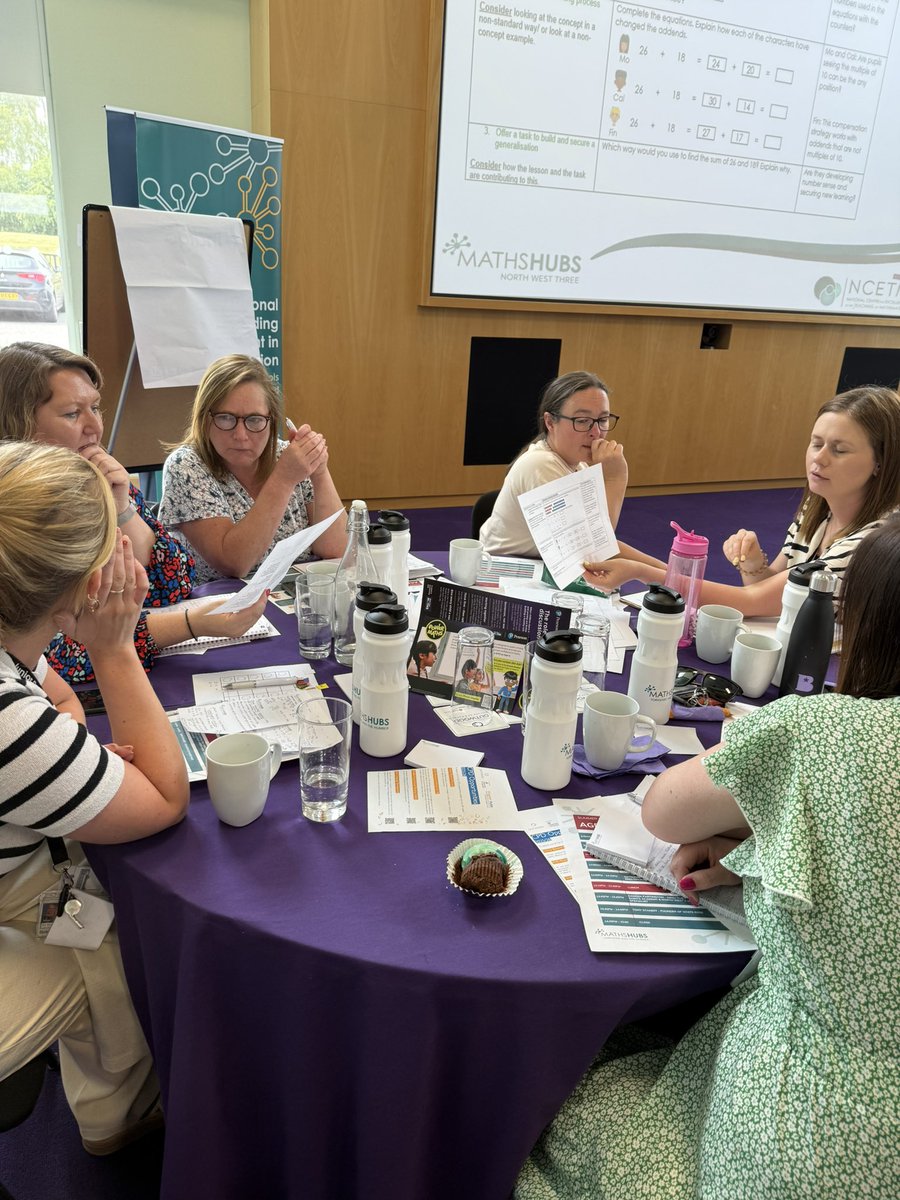 303329's tweet image. Thank you Daren Partington @3saintsmaths from @NWmathshub3 who is helping us think deeply about Intelligent Practice. He has shown work from the @NCETM working party who have used the PD Materials to design carefully crafted activities @YHMathsHub @MathsHubs @ELambertNCETM