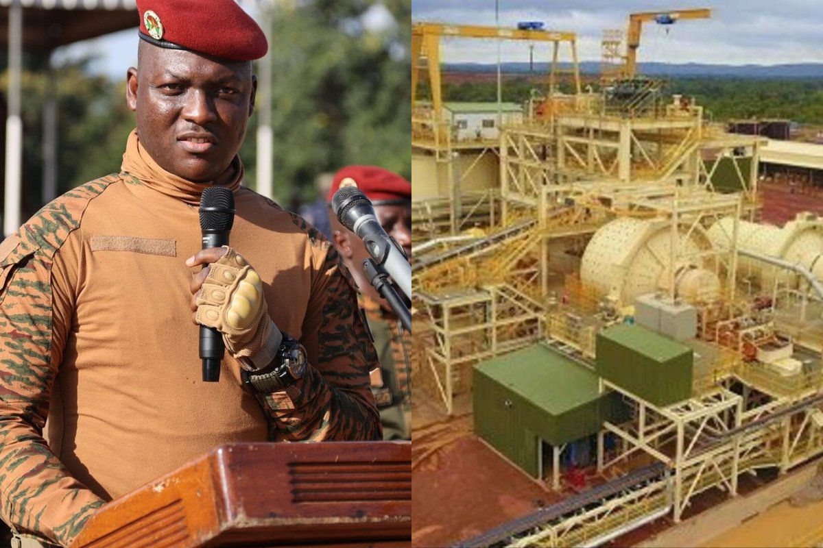 Burkina Faso ha asumido el control total de TODAS las minas de ORO del país.

El gobierno ha cedido cinco de las minas más importantes a SOPAMIB, la empresa minera estatal, convirtiéndolas en MINAS NACIONALES.

Traoré sigue con su proceso de NACIONALIZACIÓN de recursos.