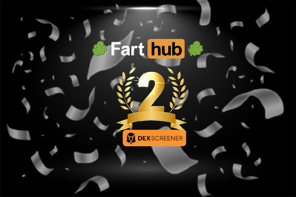 fart_hub's tweet photo. 🎉 Hooraaay .. $FARTHUB just showed strength. Top#2 on DexScreener.
https://t.co/1ME1yzjN9e https://t.co/DoOGhYcLGY