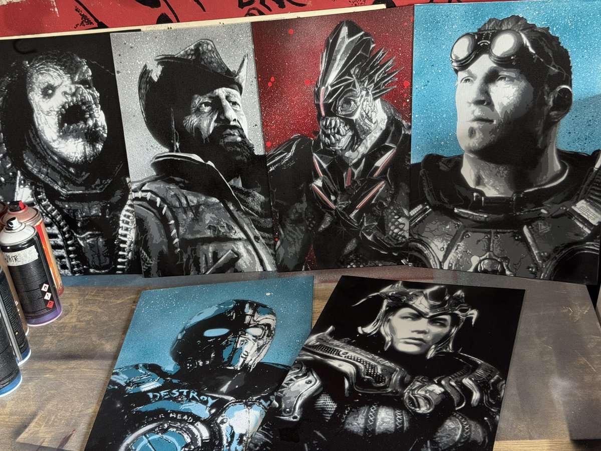 Just remember, there’s 10% off all paintings between now and the release of GoW:Reloaded.  Here’s an example of  some of my work :)

As always, DM for more details.