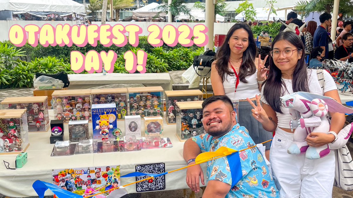 My Otakufest 2025 Day 1 Vlog is out now!!! It was… stressful. 😩 But thankfully friends were there to support and calm me lol and friends visited too! Watch it here 👇🏼
youtu.be/ea6FedVJxGk?si…