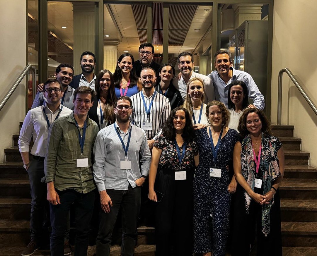 Angela Lamarca (@drangelalamarca) on Twitter photo Very proud 😊😊 of all the #Spanish faculty and fellow representation at #MCCR25
<a href="/Hospital_FJD/">Fundación Jiménez Díaz</a> <a href="/VHIO/">Vall d’Hebron Institute of Oncology (VHIO)</a> <a href="/hospital12Oct/">Hospital 12 Octubre</a> <a href="/TheSTARTCenter/">The START Center</a> and others… 🫶
<a href="/_SEOM/">SEOM</a> Very proud 😊😊 of all the #Spanish faculty and fellow representation at #MCCR25
<a href="/Hospital_FJD/">Fundación Jiménez Díaz</a> <a href="/VHIO/">Vall d’Hebron Institute of Oncology (VHIO)</a> <a href="/hospital12Oct/">Hospital 12 Octubre</a> <a href="/TheSTARTCenter/">The START Center</a> and others… 🫶
<a href="/_SEOM/">SEOM</a>