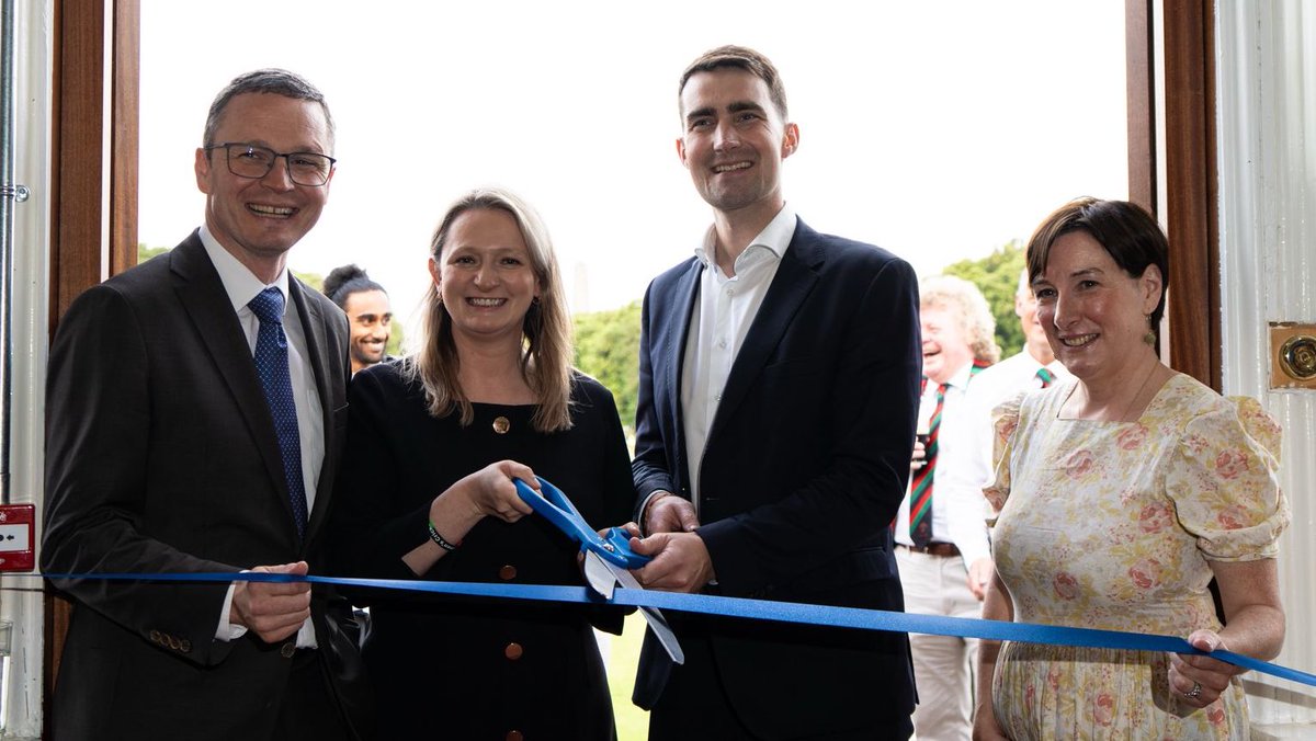 Thanks to Minister Patrick O’Donovan TD, Minister Jack Chambers TD, Emer Currie TD &amp; Cllr Eimear Carbone-Mangan for opening our newly refurbished Phoenix Cricket Club pavilion. The works to make the clubhouse accessible for all were made possible by the Sports Capital Grant.