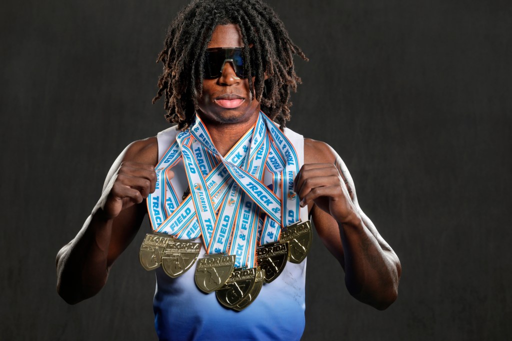 Palm Beach 2A-1A boys’ track athlete of the year: Zamarii Sanders, Cardinal Newman junior trib.al/GiXyAzD