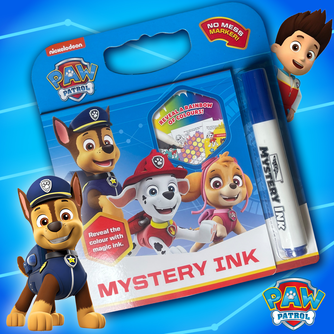 🚨 Who’s ready for a PAW-some adventure? 

 Unleash the fun with our PAW Patrol Mystery Ink Activity Book! Just grab the magic pen and reveal hidden surprises, puzzles, and more! ✍️

 #AlligatorBooks  #PAWPatrol #MysteryInk #AlligatorBooks #NoJobTooBig #ActivityBookFun
