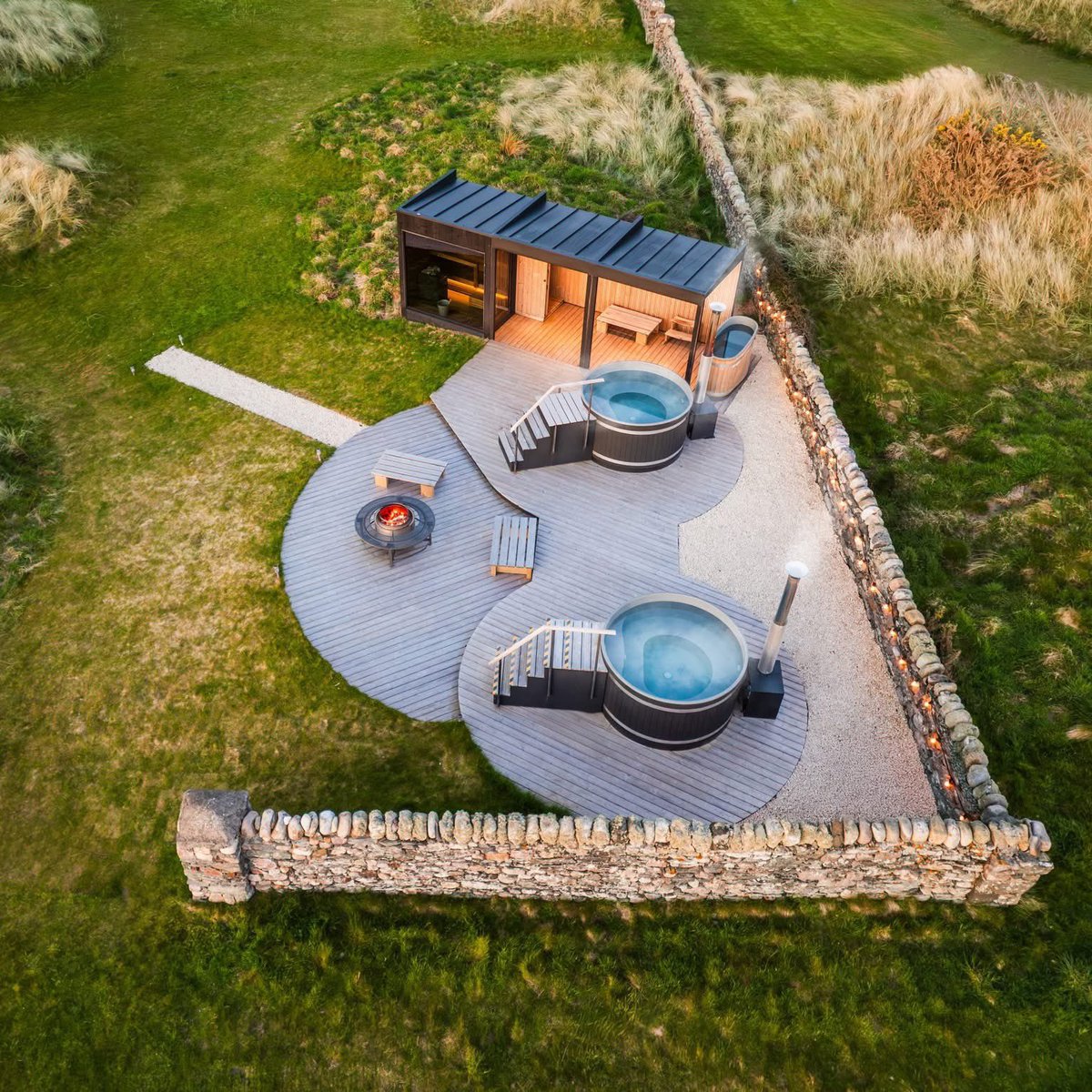 THE WILD GARDEN
Sooth aching bodies after a day exploring Islay or a round or two of golf, with new outdoor hot tubs and sauna. 

Open from 7am to 9pm, included in your stay.

Find out more: bit.ly/4efYwN0