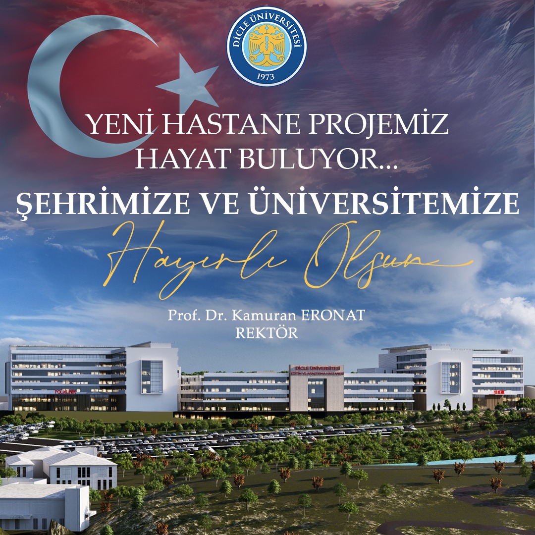 Yeni Hastane Projemiz Hayat Buluyor...

Şehrimize ve Üniversitemize Hayırlı Olsun.

#DicleÜniversitesi