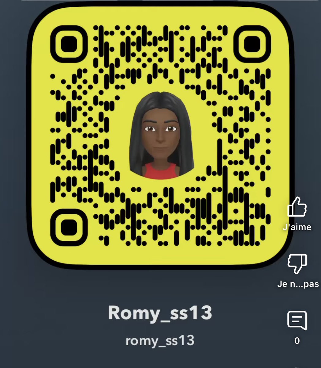 Est-ce que quelqu’un peut me confirmer svp si le compte Snapchat de Romy c’est bien celui-ci ? 😊
 #SecretStory
<a href="/Tof_Beaugrand/">Christophe Beaugrand-Gerin</a> <a href="/TF1/">TF1</a> <a href="/tfx/">TFX</a>