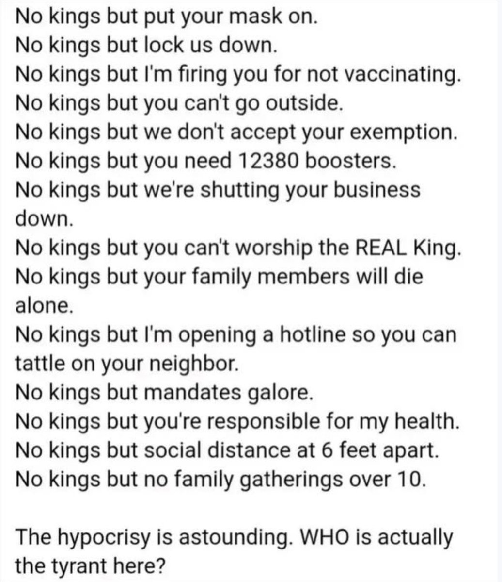 The hypocrisy from the left is astounding.
