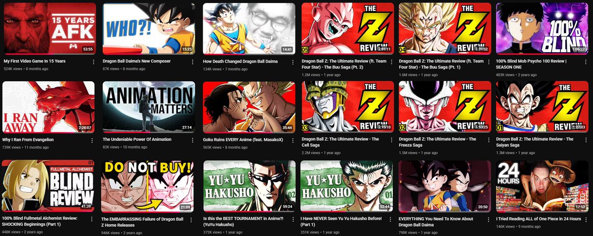 Rent draws ever closer, so officially putting out the call to any Anime/Dragon Ball content creators who are looking for an editor/writer! 

Previously worked with Totally Not Mark, my videos produced ~100 million views for the channel (examples below). DM if youre interested!